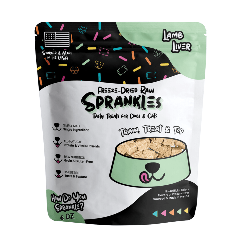 Freeze Dried Lamb Liver Treats - Sprankles for Pets