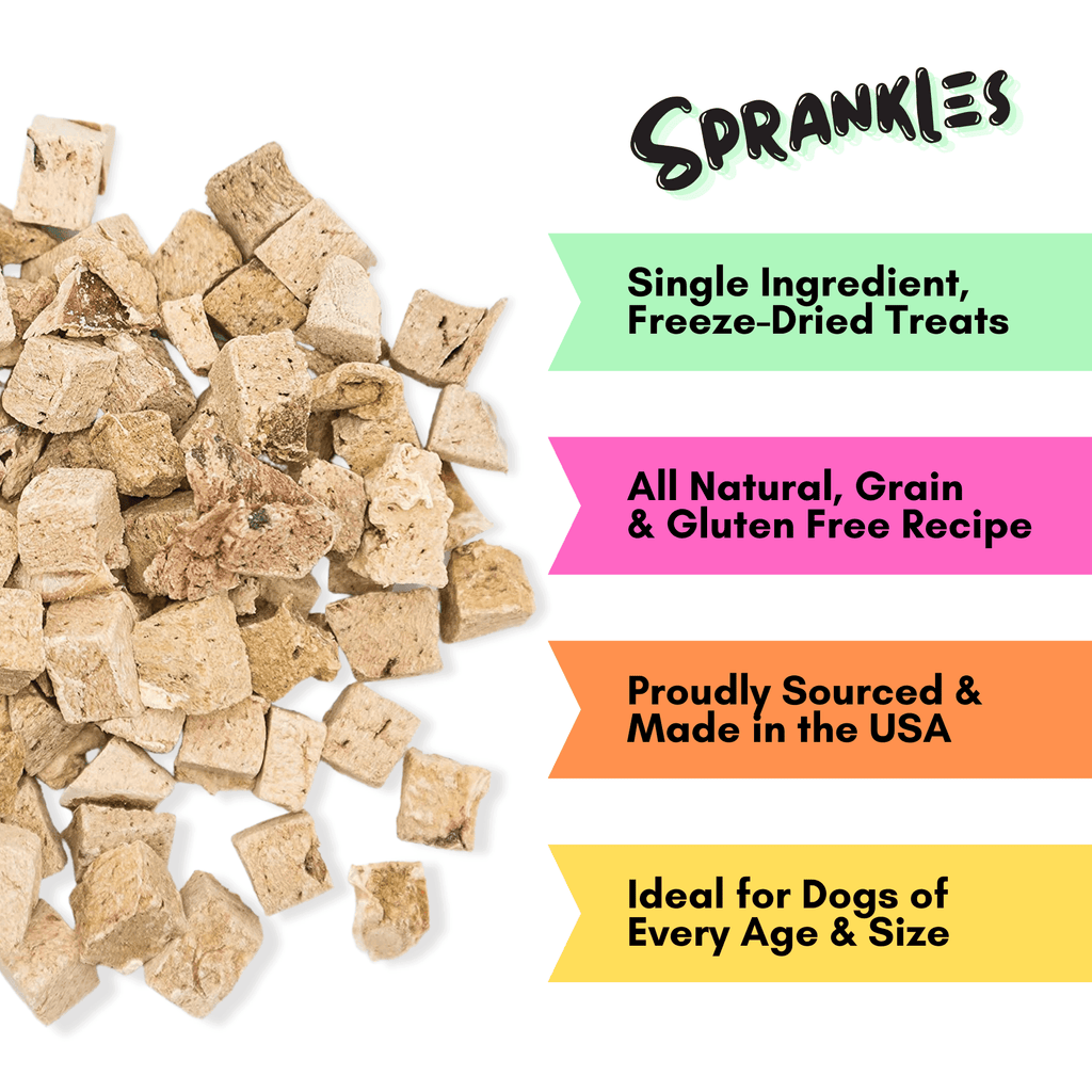 Freeze Dried Beef Liver Treats - Case of 6 - Sprankles for Pets