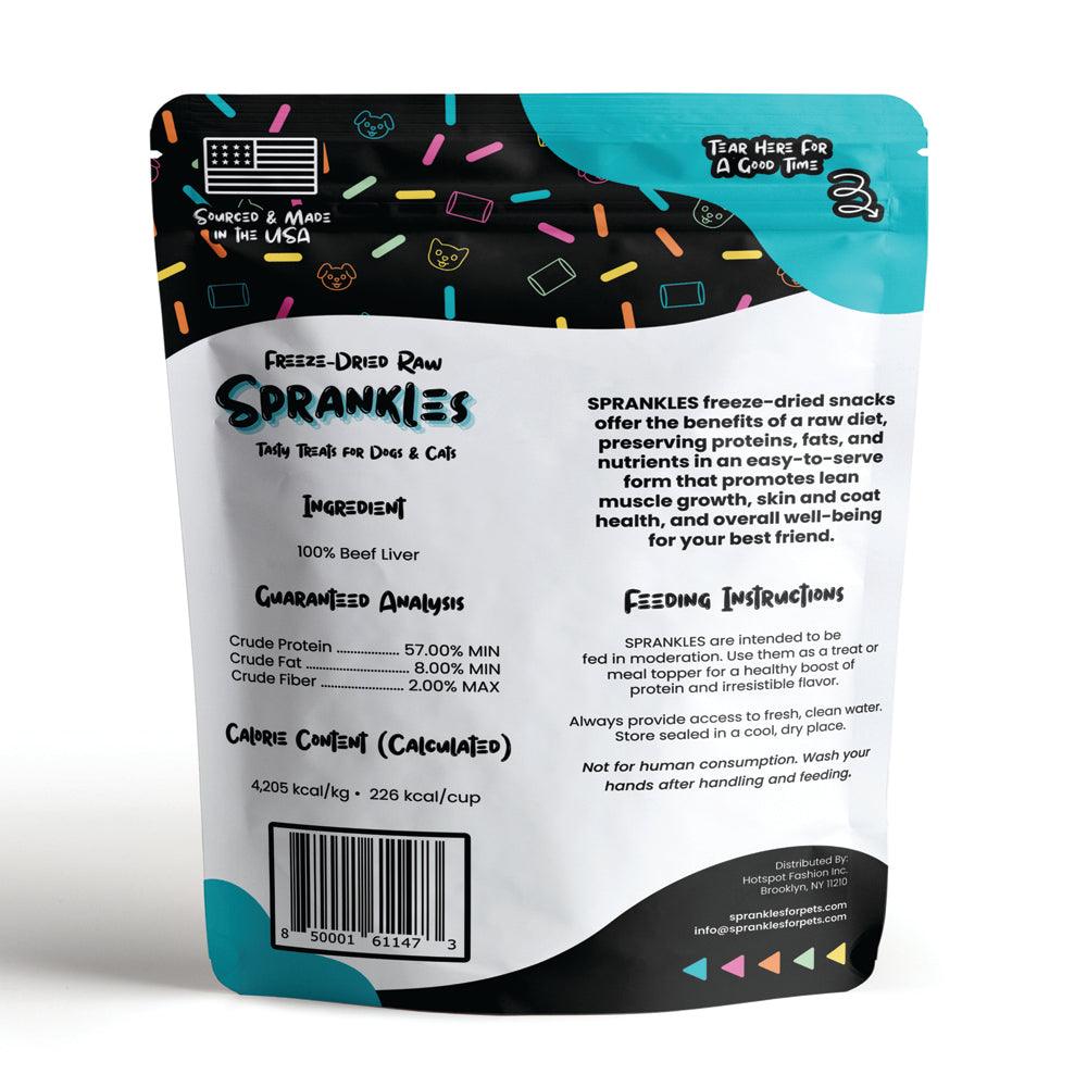 Wholesale Freeze Dried Beef Liver Treats - Sprankles for Pets