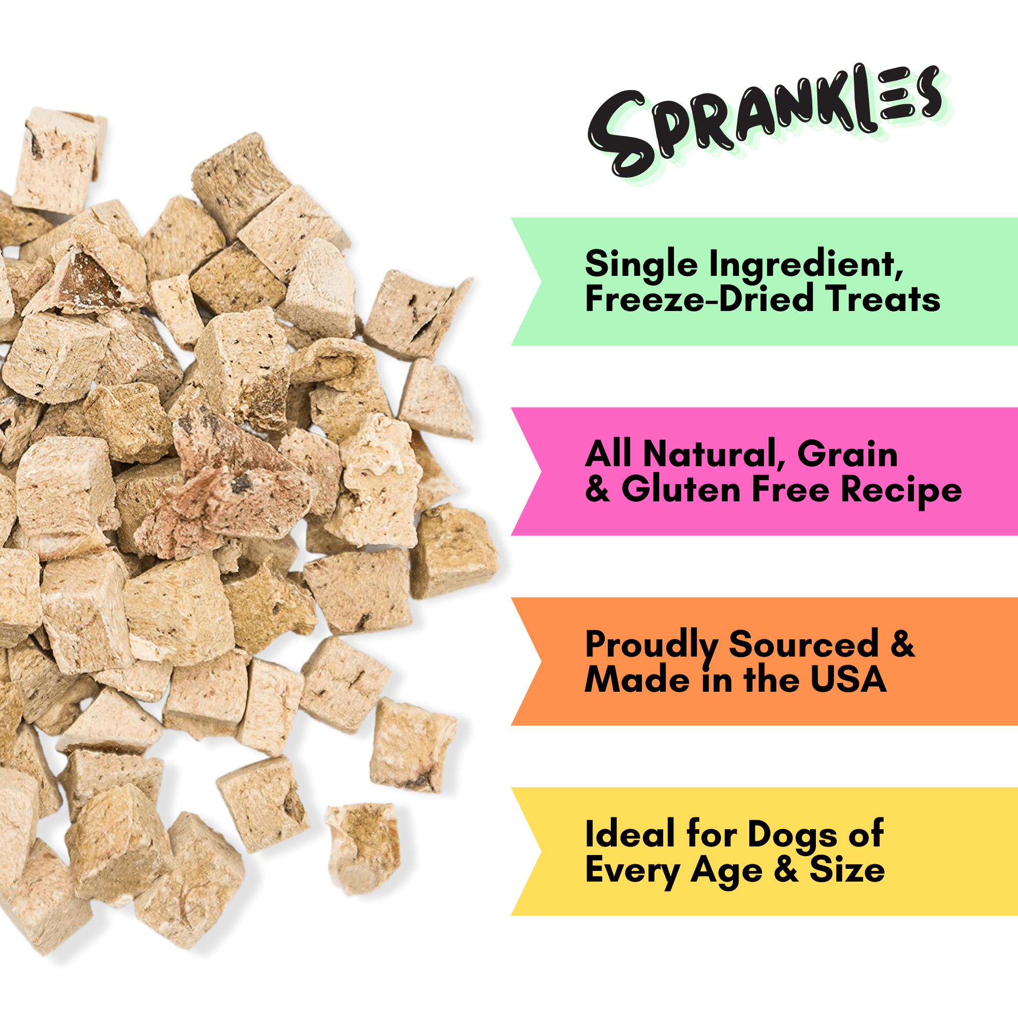 Sprankles for Pets Freeze Dried Beef Liver Treats